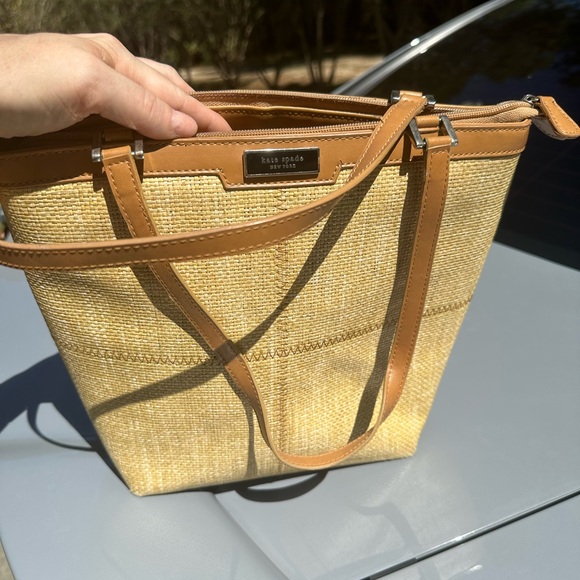 Kate Spade Burlap Bag - Picture 8 of 9